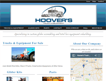 Tablet Screenshot of hooverstruck.com
